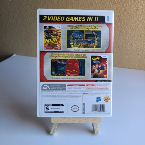 Nintendo Wii - Nerf N-Strike video game - Picture 2 of 3